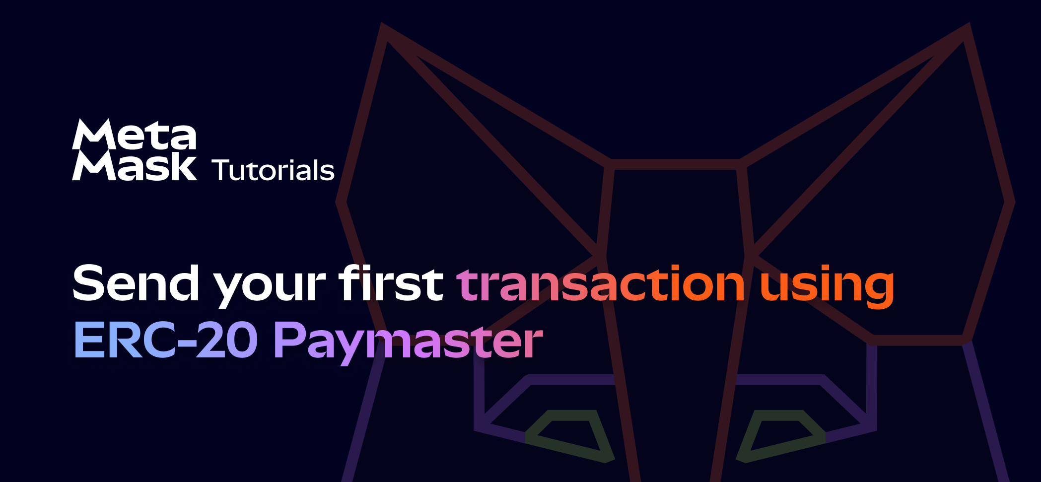 Use an ERC-20 paymaster